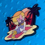 2024 - Loungefly - Daisy Duck - Lounging on Beach - Sunset - Disney Pin
