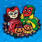 2024 - Wanda and Vision - Halloween - Marvel - Disney Pin