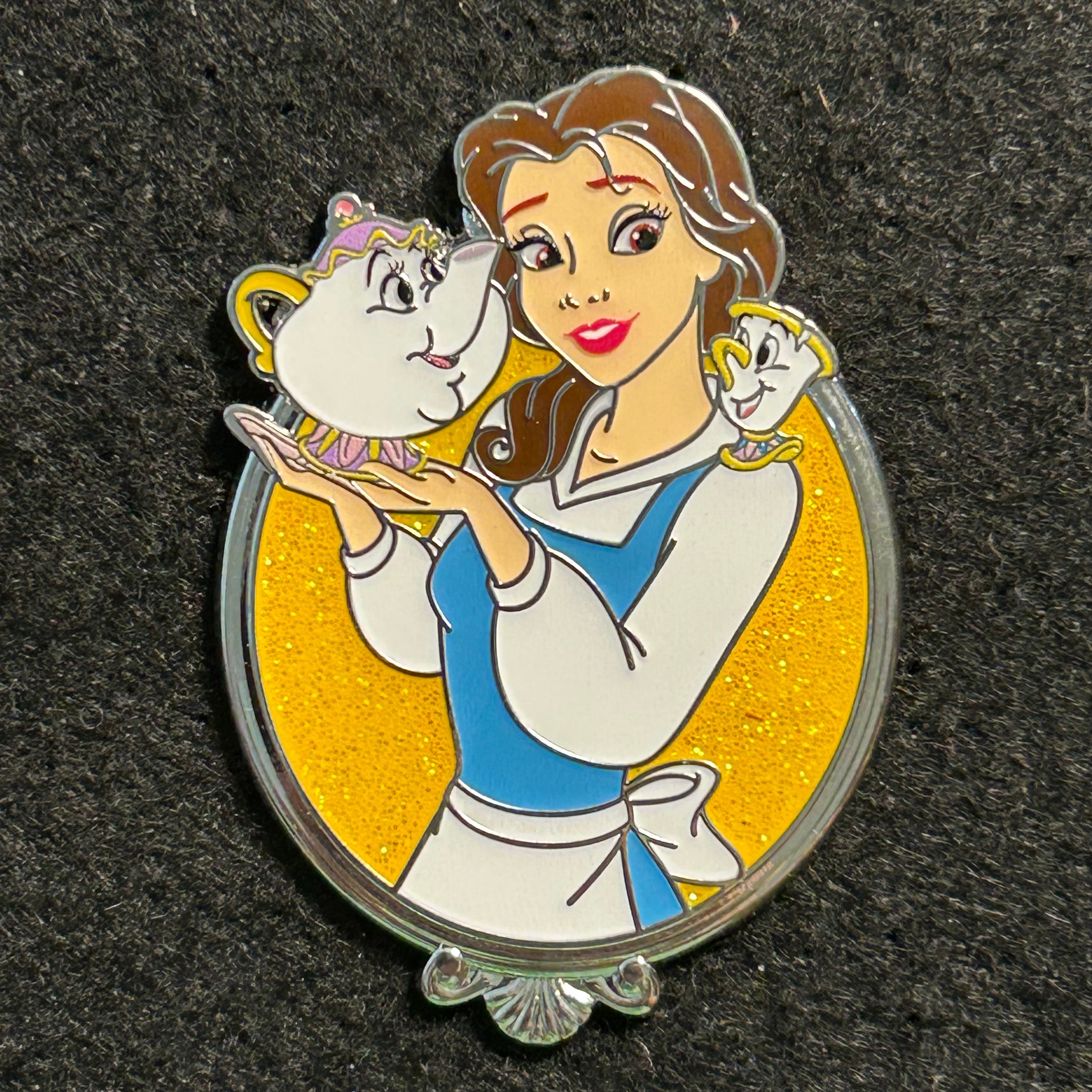 2025 - Belle with Mrs. Potts and Chip - Princess - Disney Pin