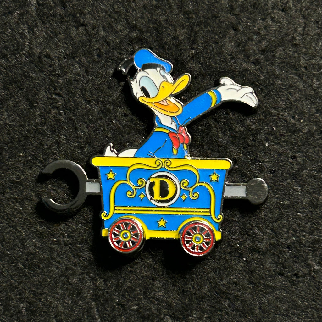 Loungefly - Donald Duck in Minecart - Disney Pin