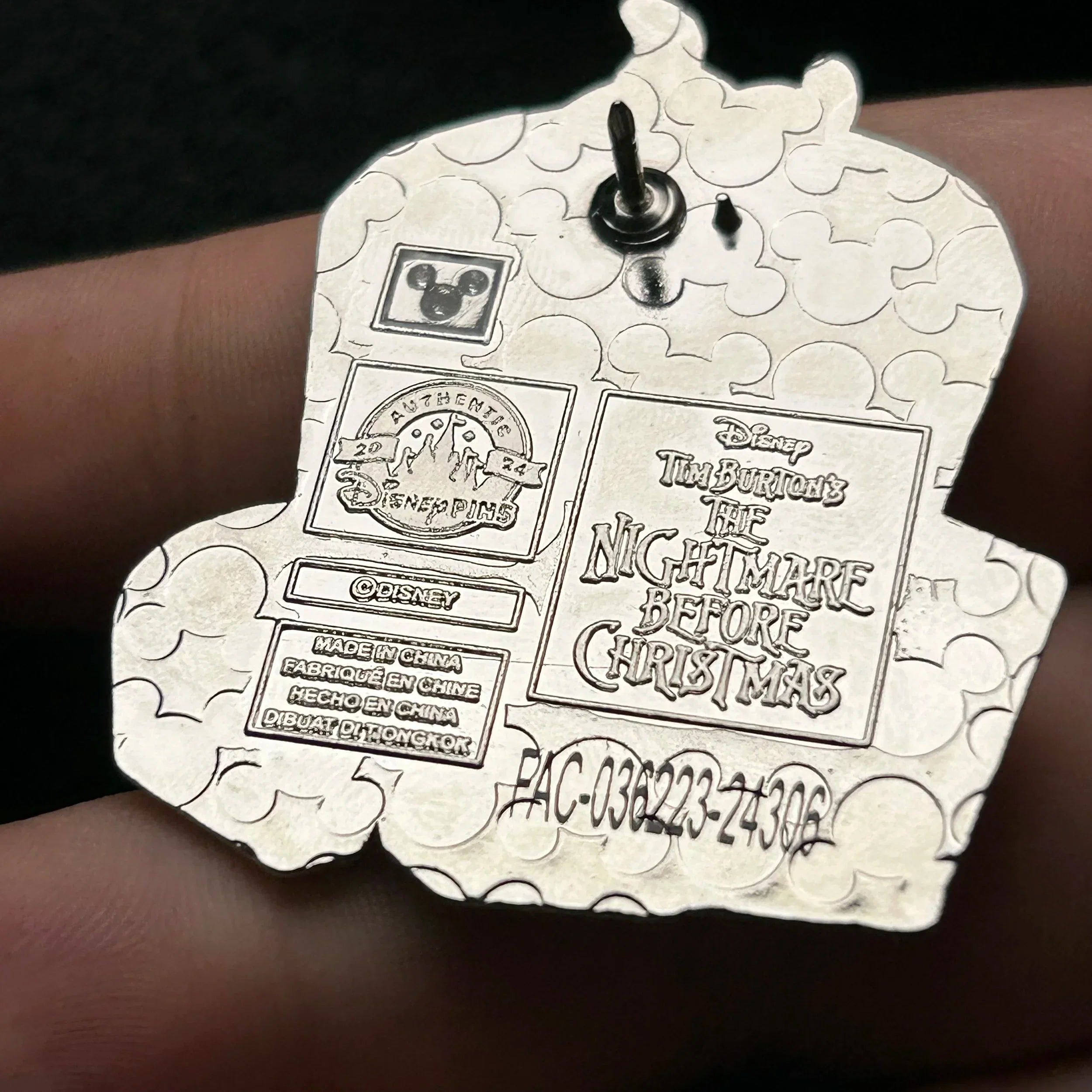 2024 - Lock - Nightmare Before Christmas- Gravestone - Mystery Pin