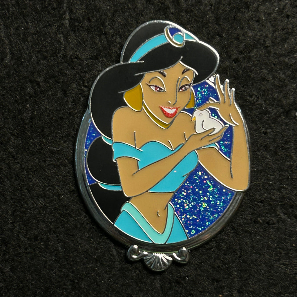2025 - Jasmine Holding Bird - Aladdin - Princess - Disney Pin