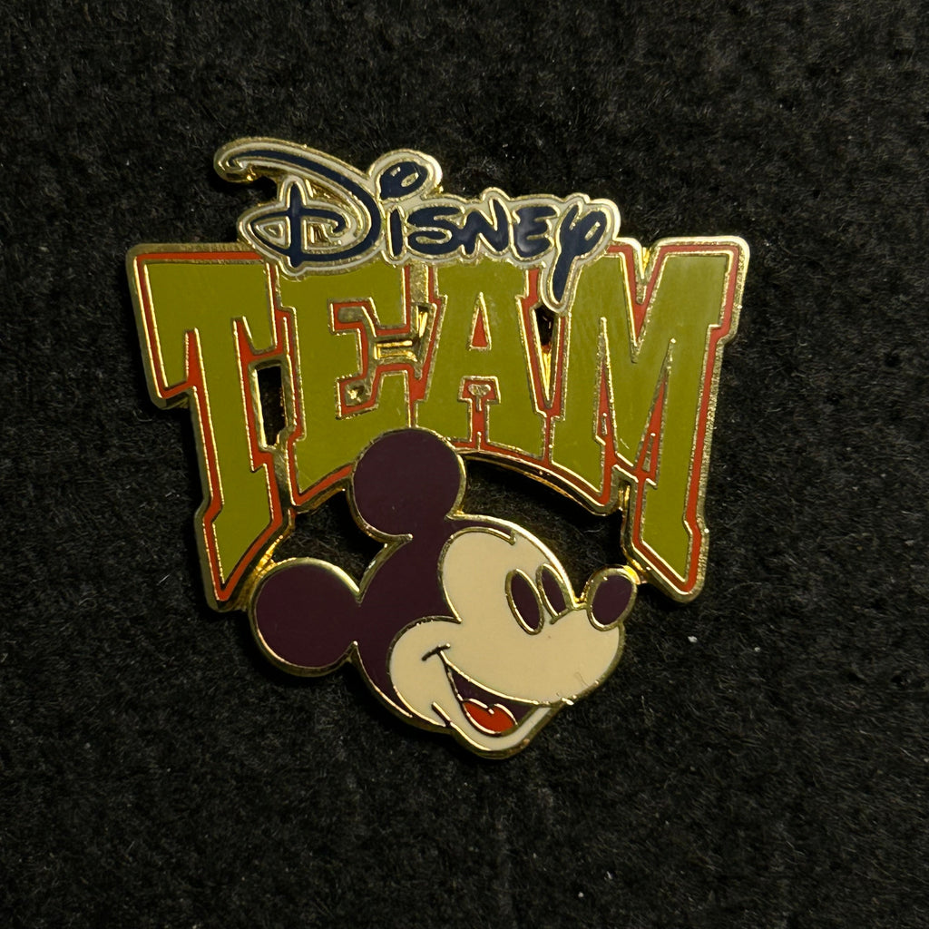 WDW Cast Exclusive - Disney Team - Profile Mickey - Disney Pin