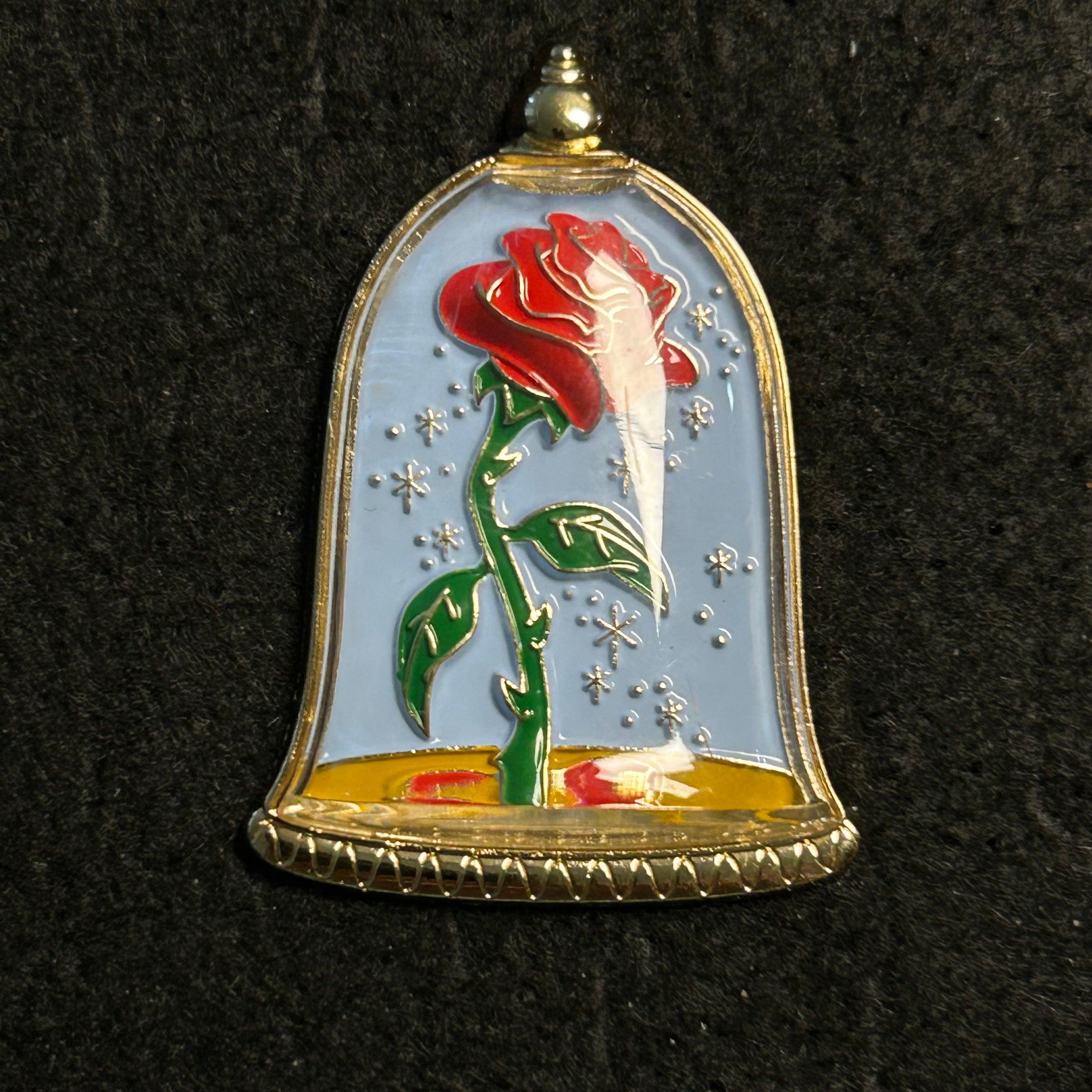 2025 - Beast's Enchanted Rose - Beauty and the Beast - 3D - Disney Pin