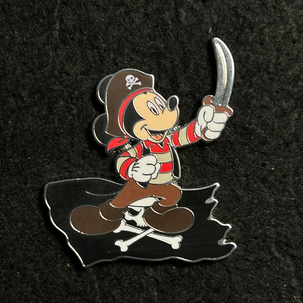 2025 - Pirate Mickey Mouse holding Sword - Disney Pin