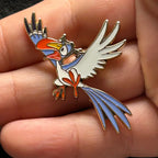 2024 - Zazu - Full Body - Lion King - 30th Anniversary- Booster Pin