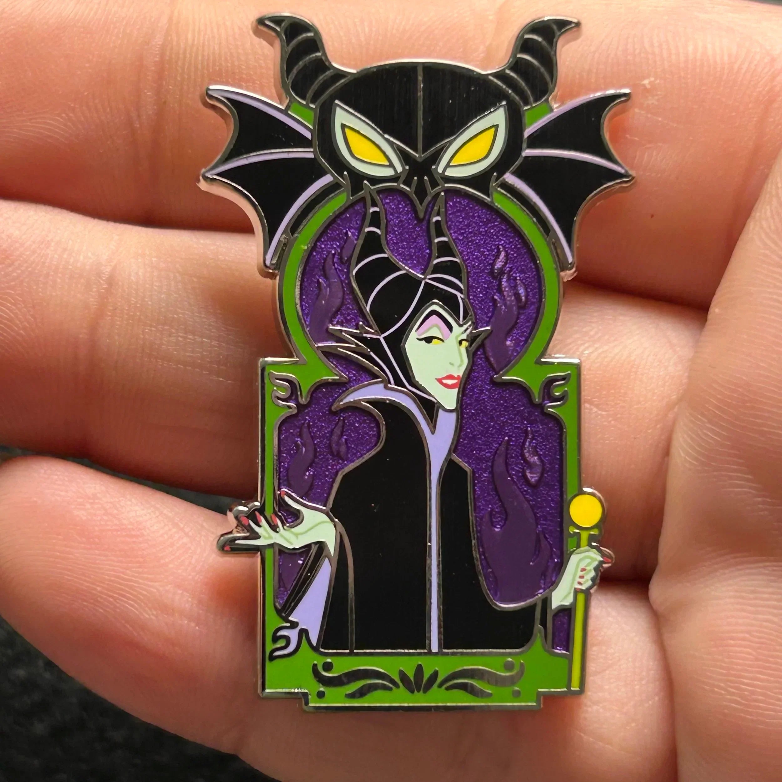 2024 - Maleficent - Sleeping Beauty - Villain Window - Mystery Series - Disney Pin