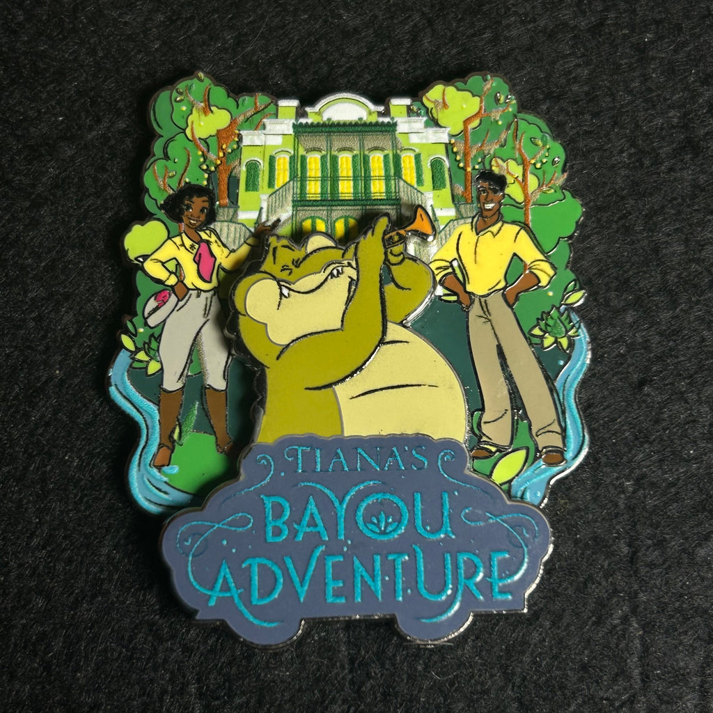 2025 - Tiana's Bayou Adventure - Tiana Naveen and Louis - Disney Pin