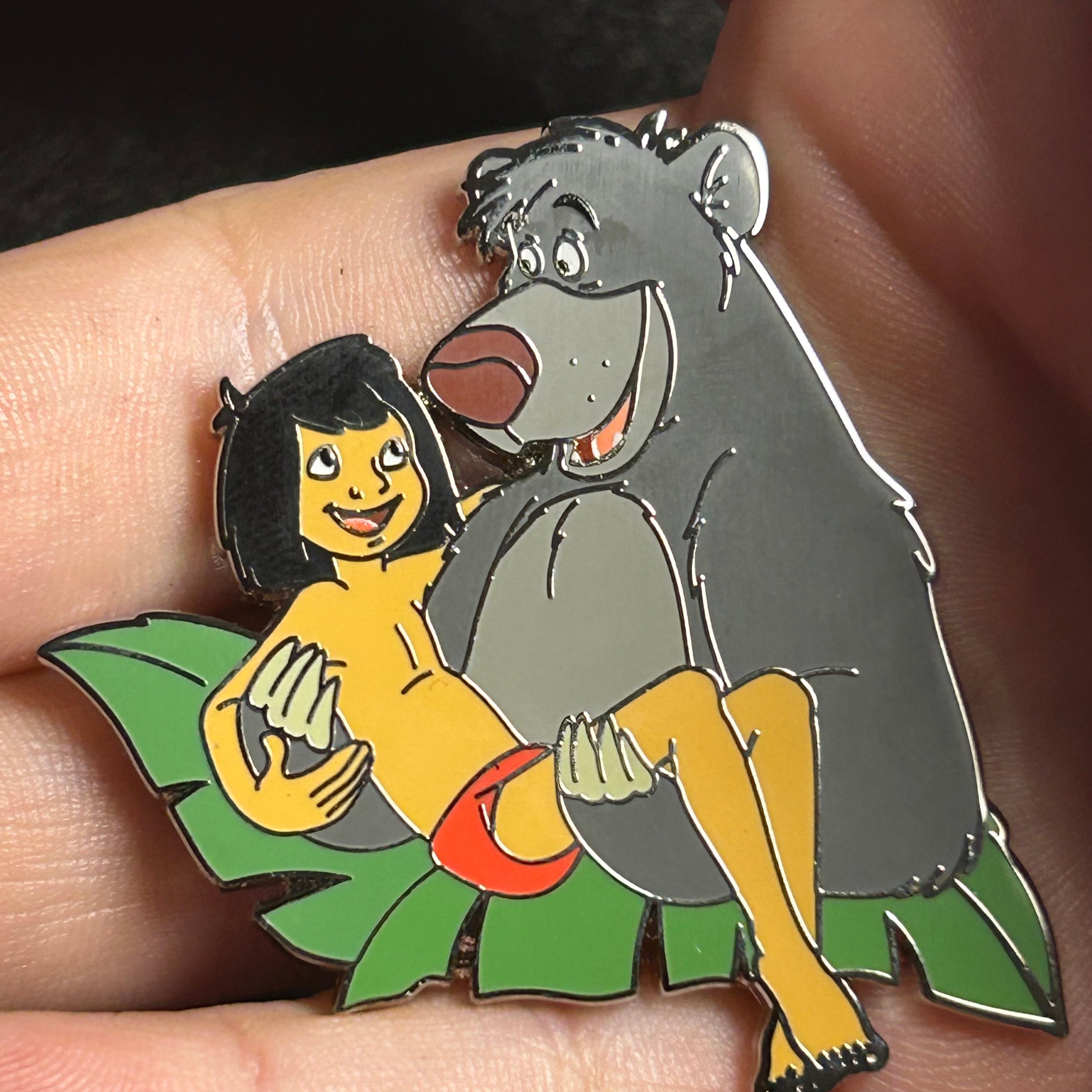 2025 - Baloo holding Mowgli -  Jungle Book - Disney Pin