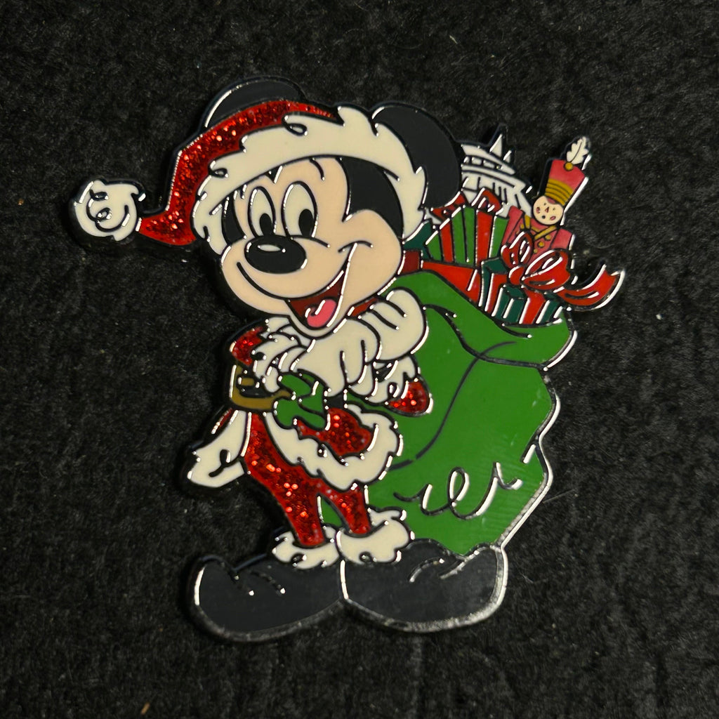 2025 - Mickey Mouse as Santa Claus Holding Sack of Presents - Disney Pin