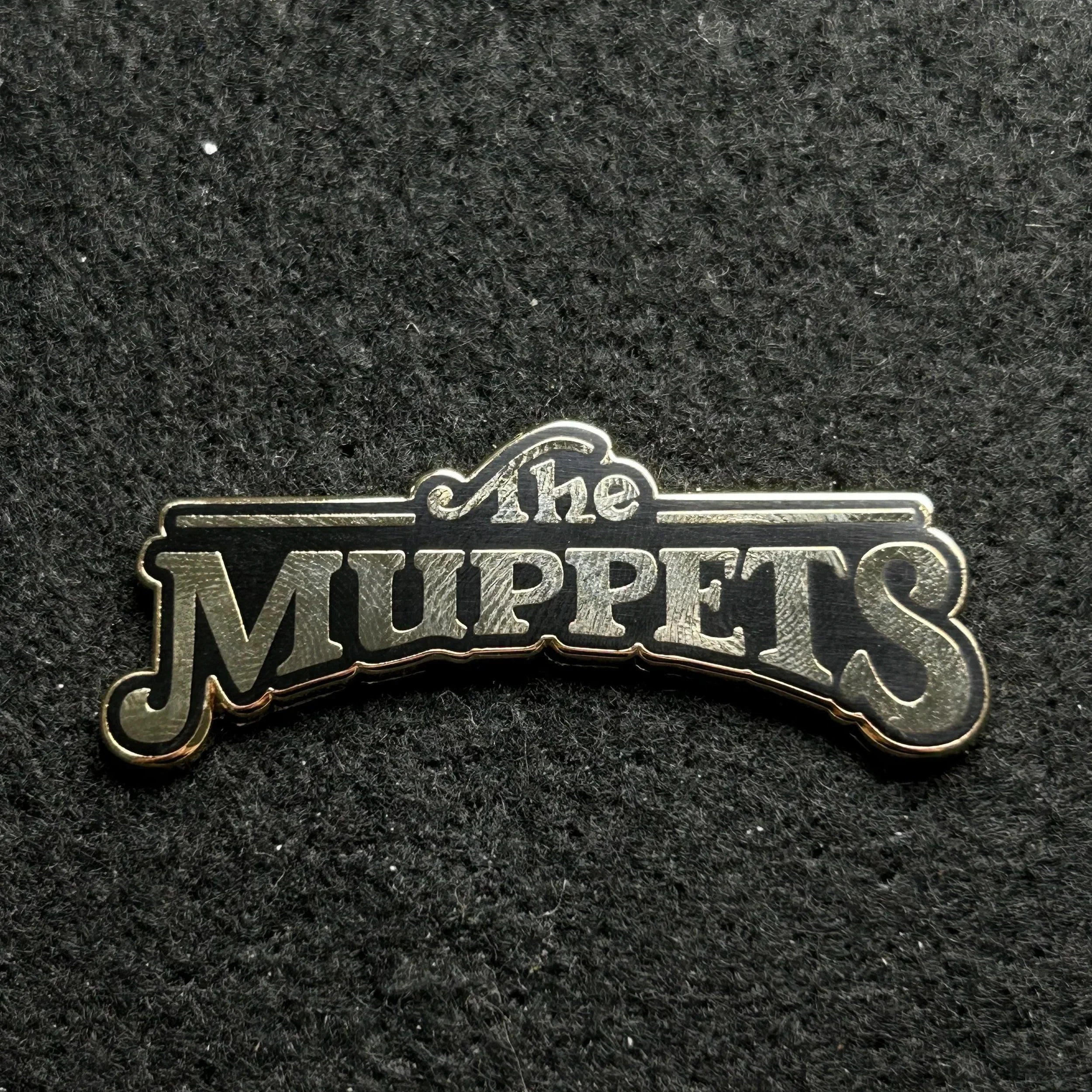 2025 - Muppets - Logo - Black - Muppet Studio Exclusive - Disney Pin
