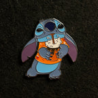 2024 - Stitch Slurping Soda - Snack Attack - Mystery Series - Disney Pin