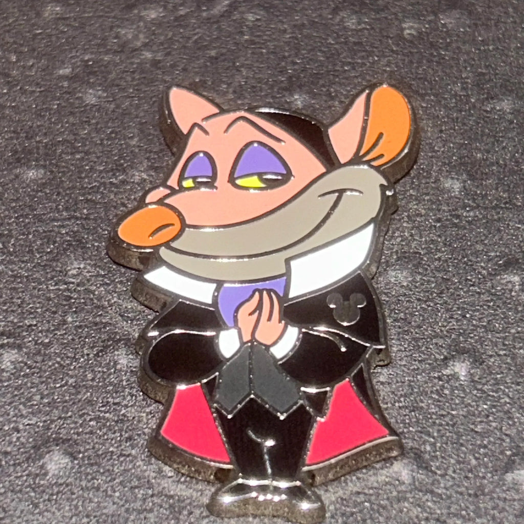 2024 - Ratigan - Hidden Disney - Villains - Chaser - Pin