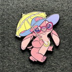 2024 - Angel - Lilo and Stitch Series 3 - Vacation - FIGPIN - Disney Pin