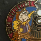 1995 - Cogsworth - Beauty and the Beast - Watch Collectors Club - Train - Disney Pin
