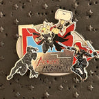 2016 - Thor, Black Panther, & Black Widow - Avengers - 10k runDisney- LR - Disney Pin