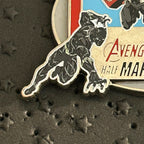 2016 - Thor, Black Panther, & Black Widow - Avengers - 10k runDisney- LR - Disney Pin