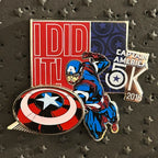 2016 - Captain America - Marvel - runDisney - 5k - LR - Disney Pin