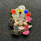 2013 - Mickey and Minnie - New Years - EPCOT Ball - Slider - LE 4,000 - Disney Pin