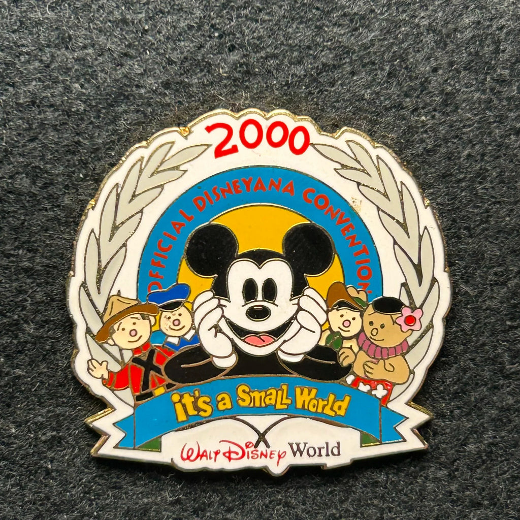2000 - Mickey Mouse - It’s A Small World - Disneyana Convention - Disney Pin