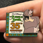 2002 - Baloo and Mowgli - Jungle Book - 35th Anniversary - LE 5,000 - Disney Pin