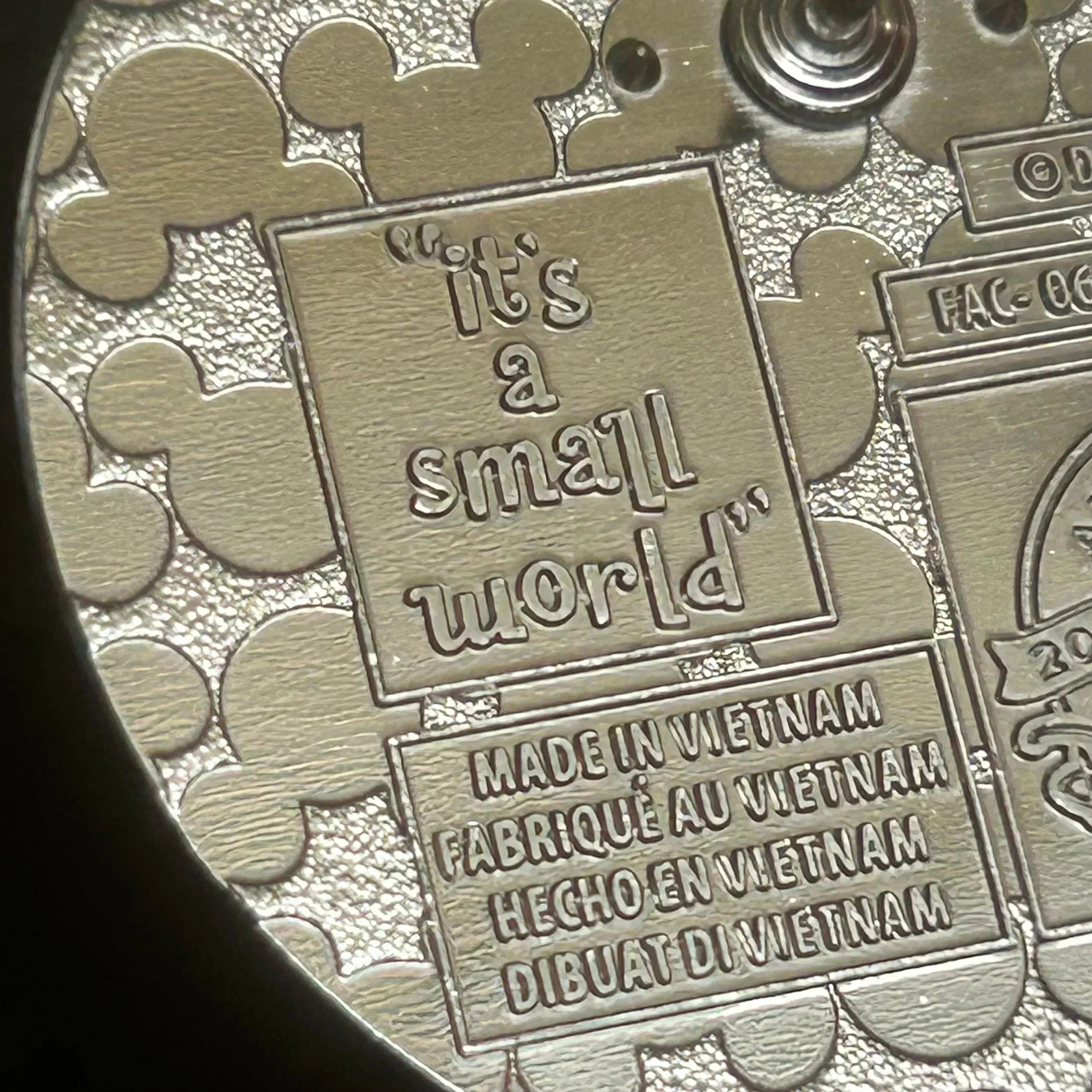 2024 - Kangaroo - It’s A Small World - Mystery Pin