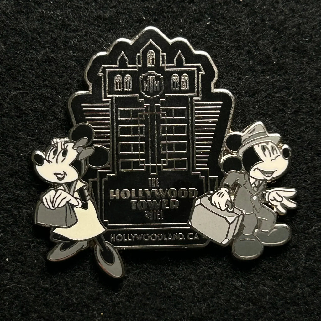 2020 - Mickey and Minnie Mouse - Hollywood Tower Hotel - Disney Pin