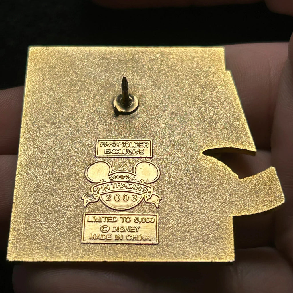 2003 - Mickey and Pluto - DAK - AP Holder - LE 5,000 - Disney Pin on Pin