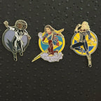 FULL SET - 2023 - Ms Marvel, Photon, and Captain Marvel - LR - Disney Pins