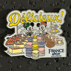 2024 - Mickey and Minnie Mouse - France - EPCOT - Bakery and Desserts - Disney Pin