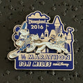 2016 - Pluto and Mickey - DLR - LR - 1/2 Marathon - Disney Pin