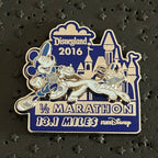 2016 - Pluto and Mickey - DLR - LR - 1/2 Marathon - Disney Pin