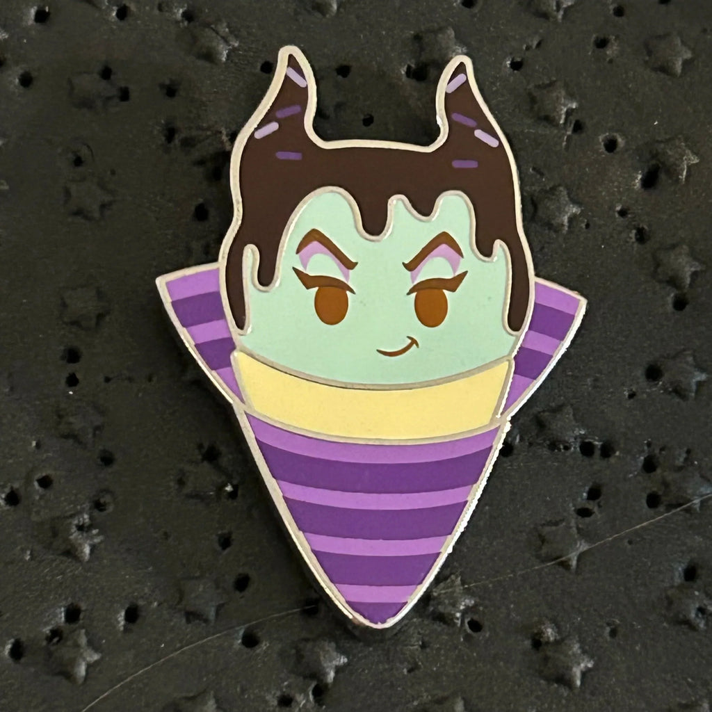2022 - Maleficent - Mint Ice Cream Cone - Munchling - Mystery Pin