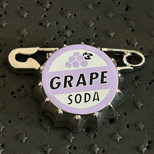 2010 - Grape Soda Safety Pin - Up - Disney Pin