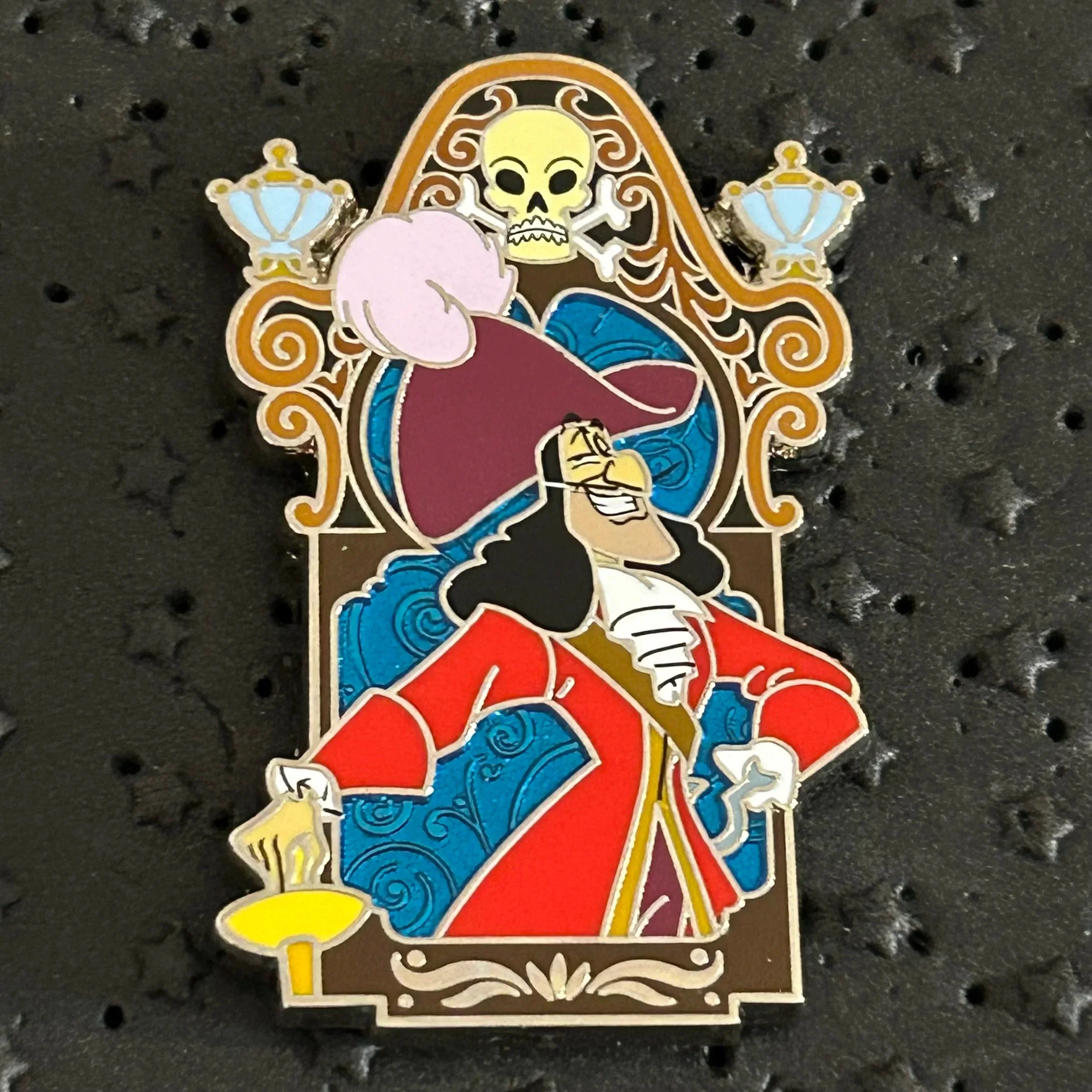 2024 - Captain Hook - Peter Pan - Villains - Mystery Pin