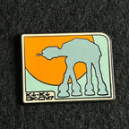 2016 - AT-AT - Orange and Teal - Star Wars - Disney Pin