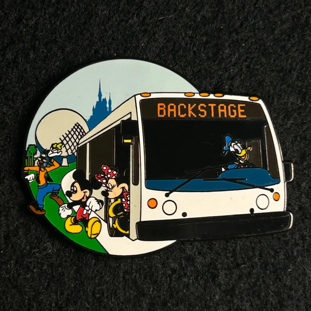 2003 - Fab 4 - Back Stage Tour - Bus Ride - LE 3,000 - Cast Exclusive - Disney Pin