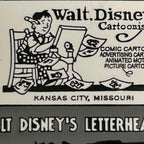 2001 - Walt Disney Cartoonist - Letterhead - LE 1,494 out of 5,000 - Disney Pin