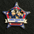 2007 - Mickey and Minnie Mouse - Armed Forces Day - WDW - LE 2,000 - Disney Pin