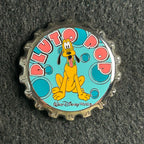 2003 - Vintage - Pluto Pop - Bottle Cap - WDW - Disney Pin