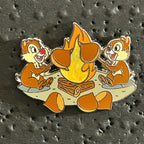 2022 - Chip and Dale - Roasting Acorns at Camp Fire - Disney Pin