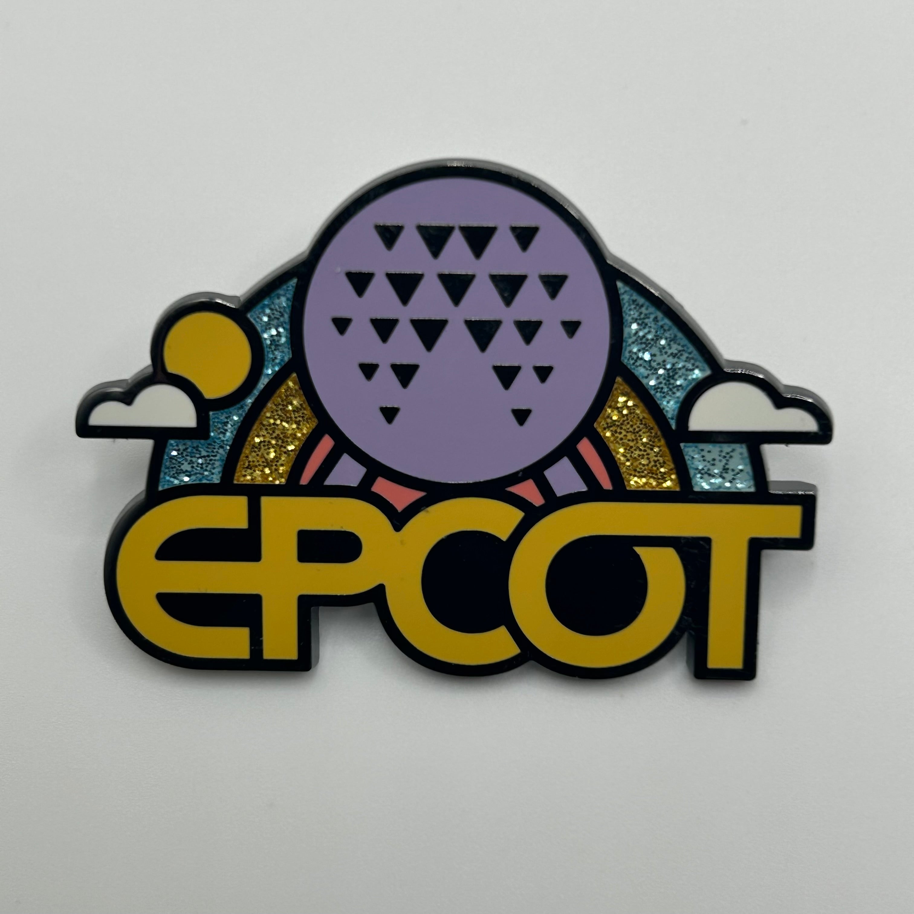 2026 - EPCOT - Spaceship Earth - Glitter - Disney Pin