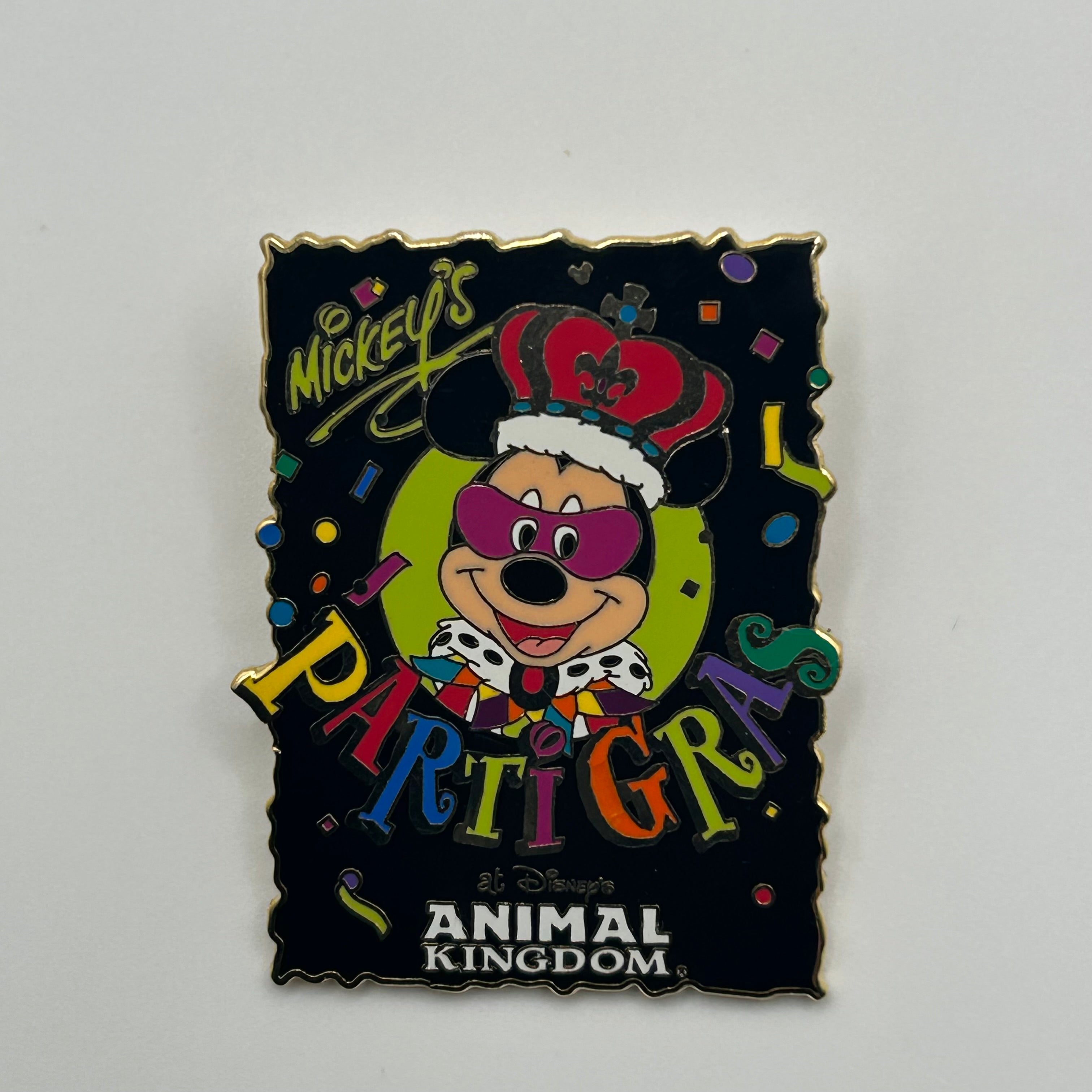 2003 -  LE 2,000 - Mickey Mardi Gras - Disney Pin *signed by artist*