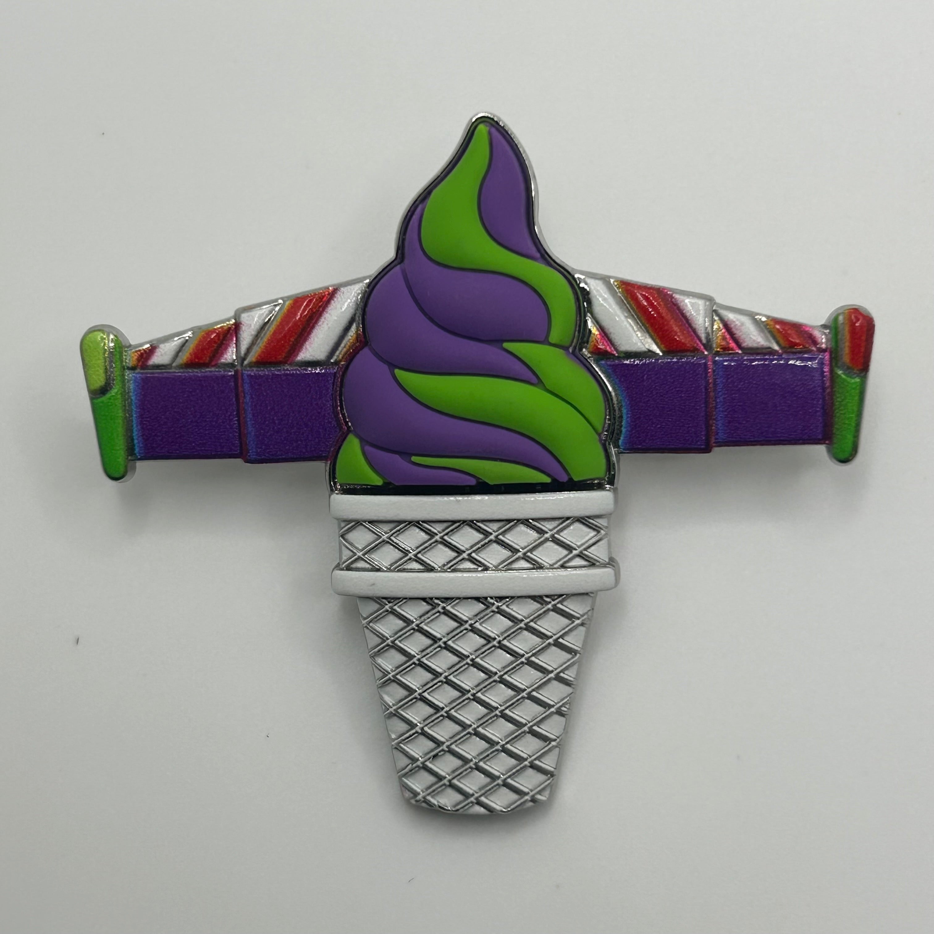 2026 - Buzz Lightyear - Toy Story - Ice Cream Cone - Multitexture - Disney Pin