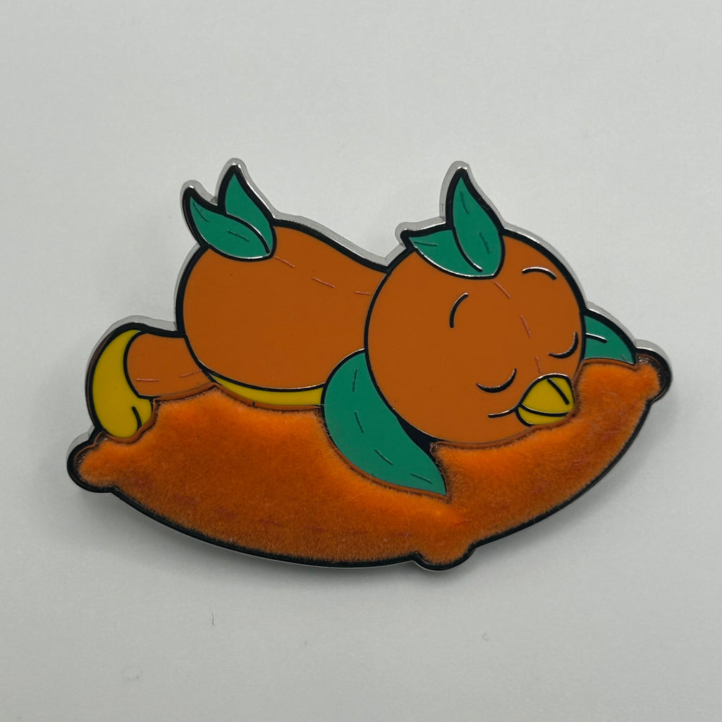 2026 - Orange Bird Sleeping on Pillow - Multitexture - Disney Pin