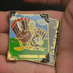 2002 - Donald Duck - Turkey - Thanksgiving - LE 3,500 - Disney Pin