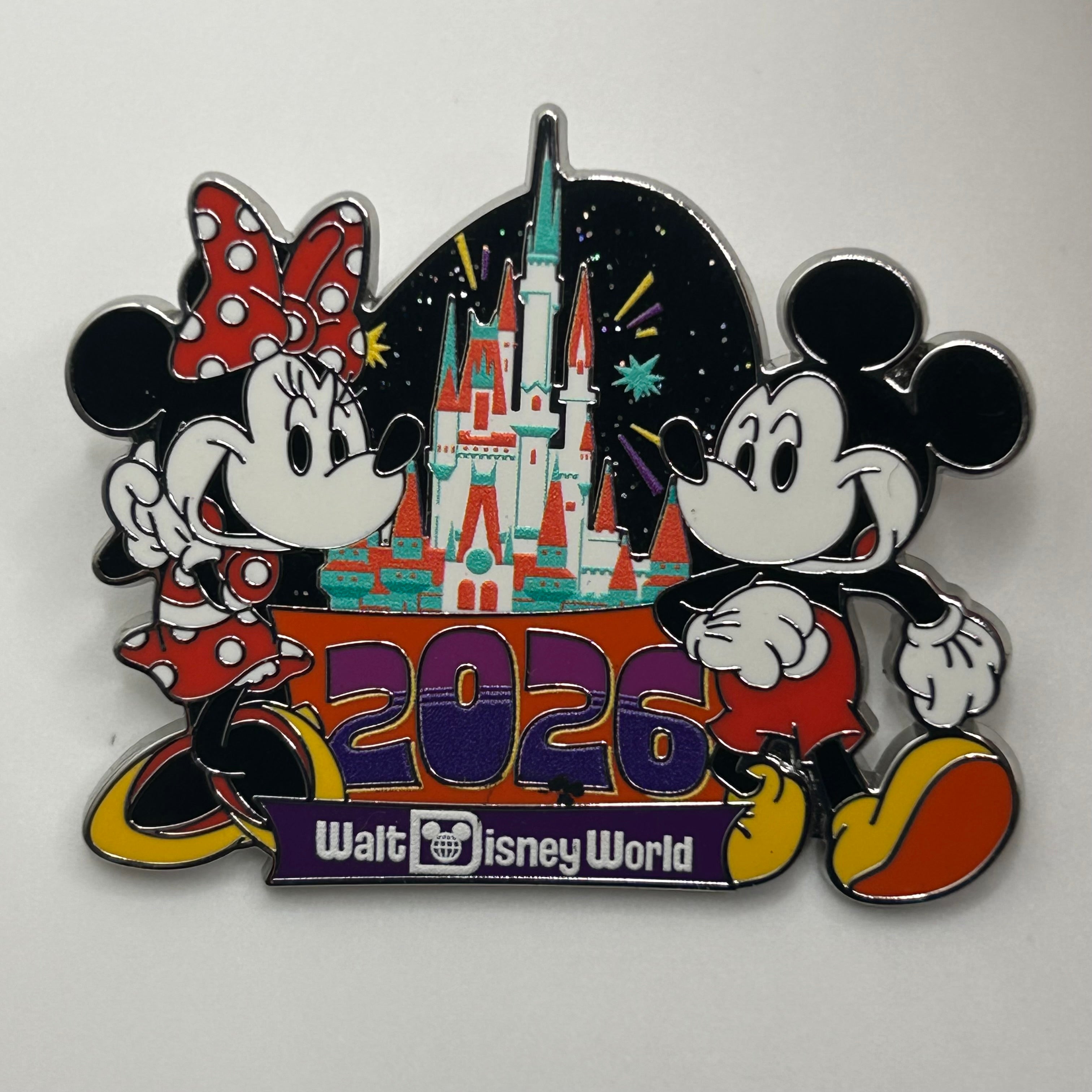 2026 - Mickey and Minnie - Dated - Disney Pin