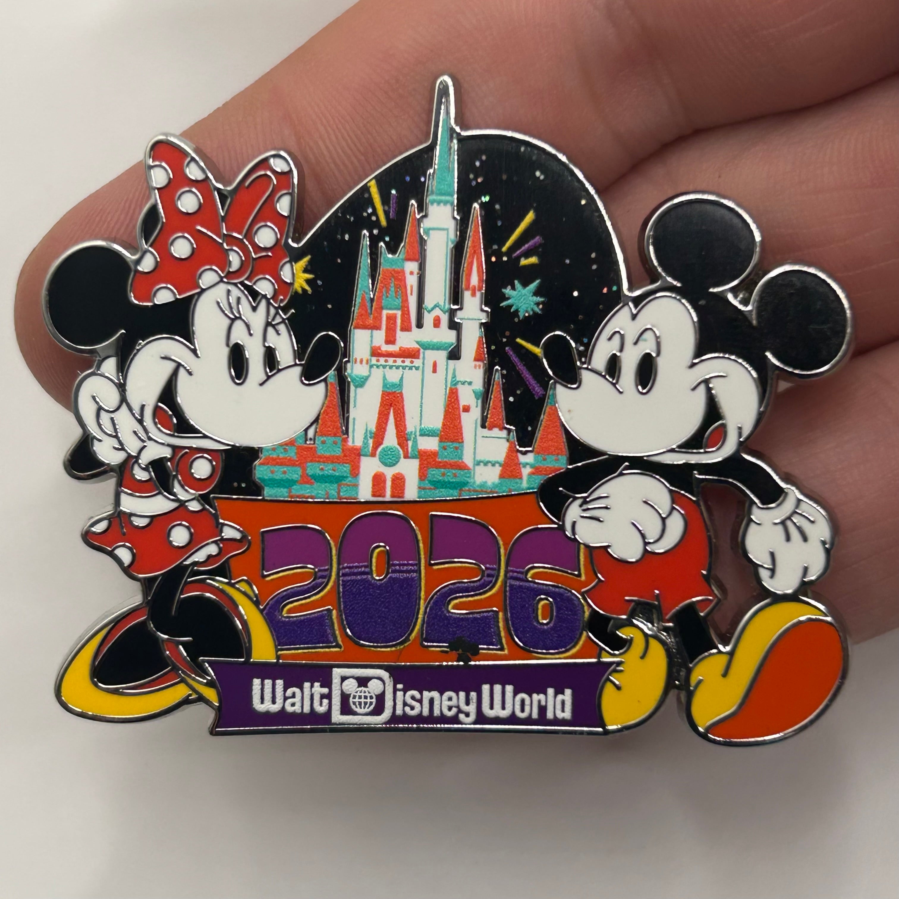 2026 - Mickey and Minnie - Dated - Disney Pin