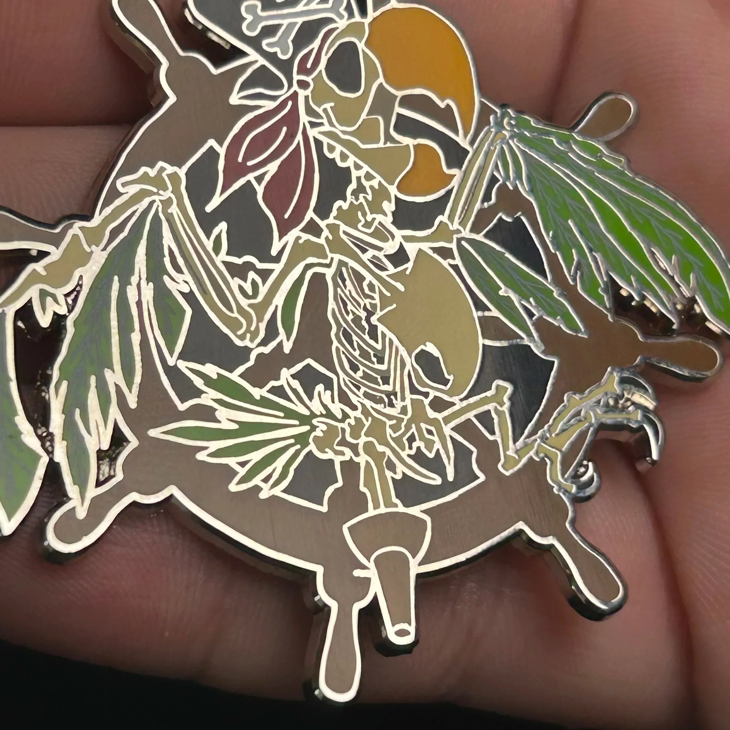 2022 - Parrot Skeleton - Pirates of the Caribbean - Disney Pin