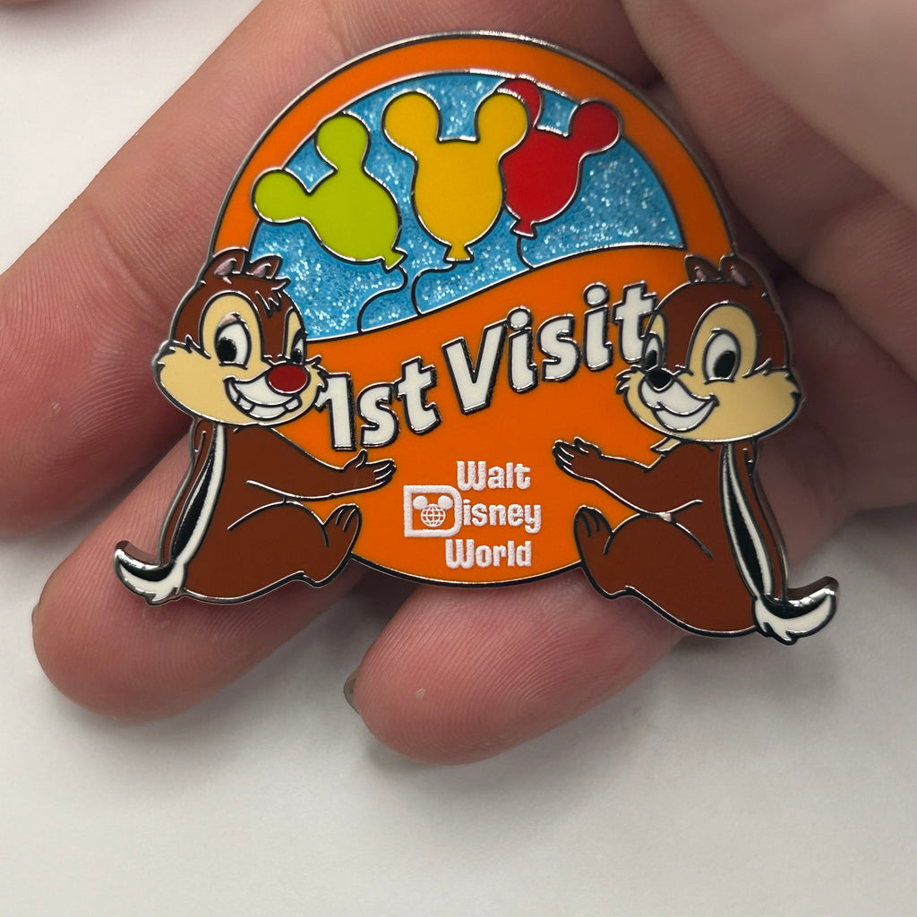 2026 - Chip and Dale - First Visit - Disney Pin